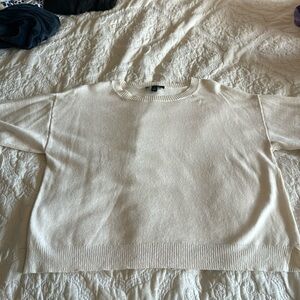 Cream Ann Taylor sweater
